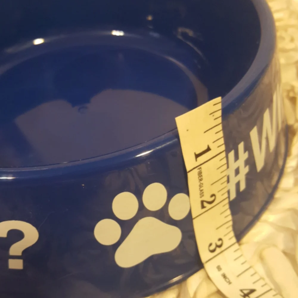 Pet Dog/Cat Bowl and Treat Jar Set New